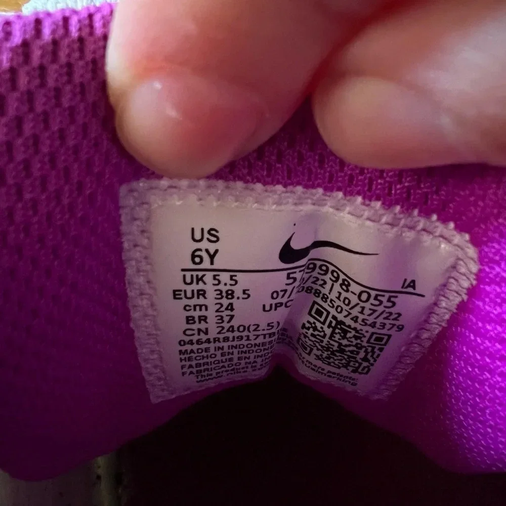 Kids Youth Nike Air Max Purple Ivo | Size 6Y